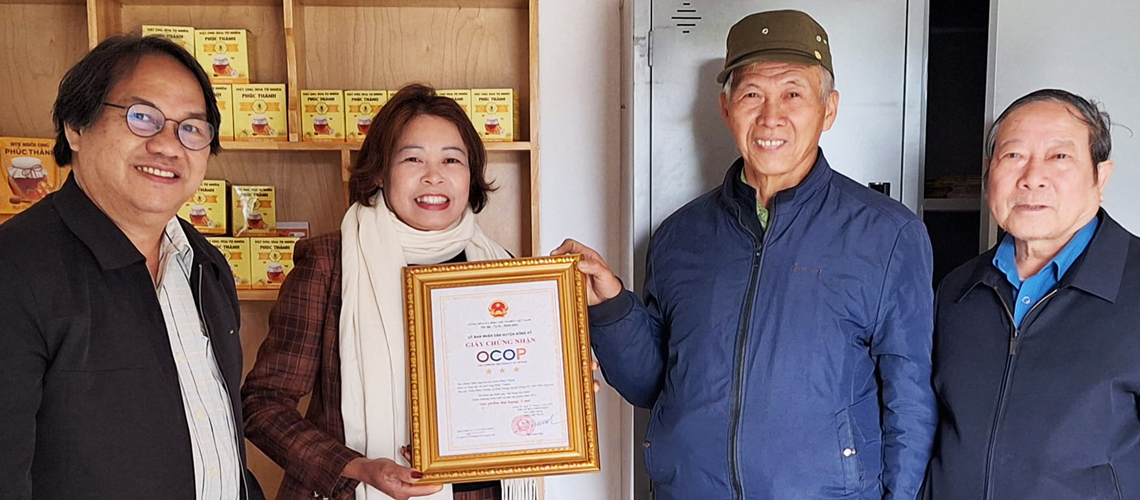 One Commune One Product Certification to farmers’ organisation partner in Vietnam