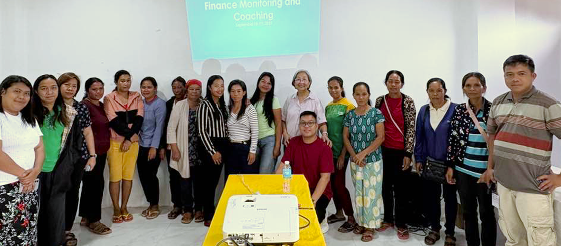 Financial monitoring and coaching with rural people’s organization in South Upi