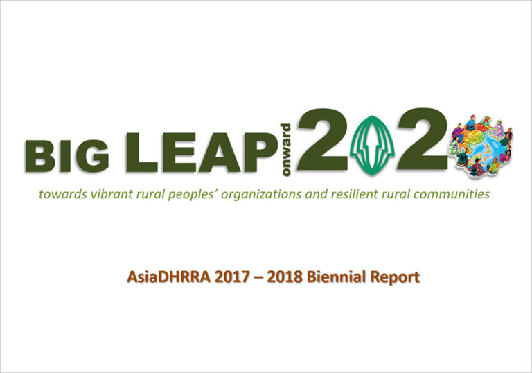 Asiadhrra 2017-2018 Biennial Report: Big Leap towards 2020