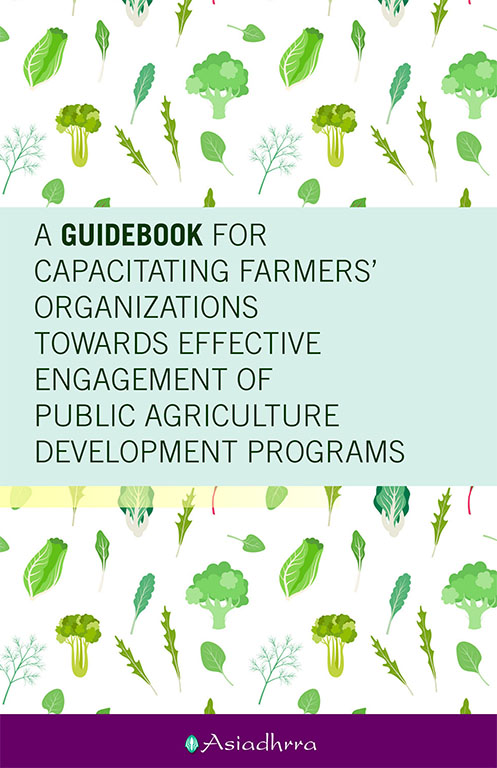 Guidebook For Capacitating Farmers Organizations Towards Effective Engagement of Public Agriculture Development Programs