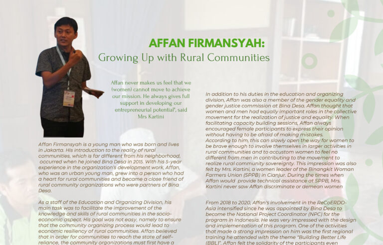 Indonesia Growing Up in Rural Communities: The Story of Affan Firmansiyah