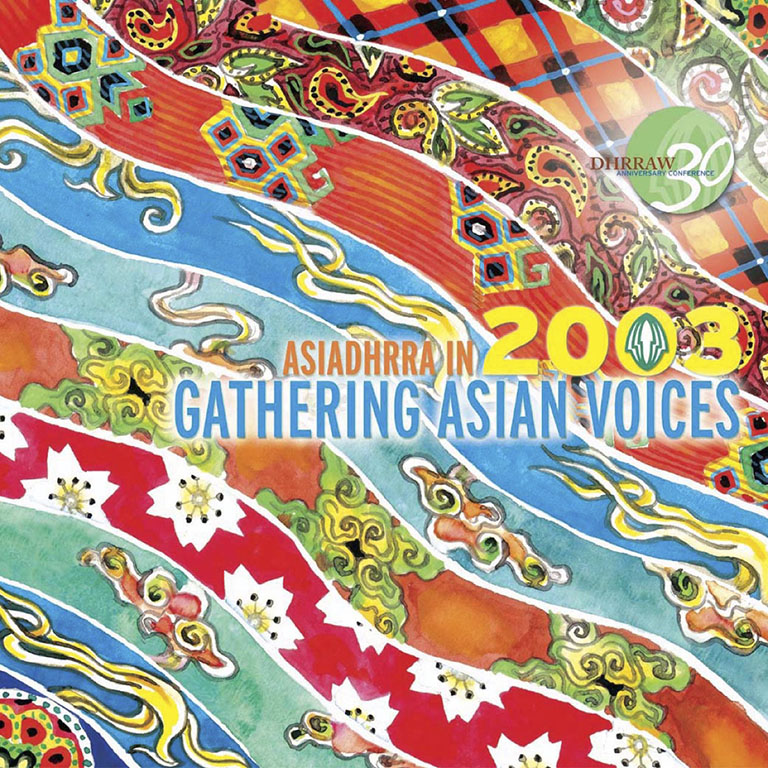 Asiadhrra 2003 Annual Report: Gathering Asian Voices